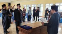 Bupati Lebong Kopli Ansori Lantik Mustarani Sebagai Sekda