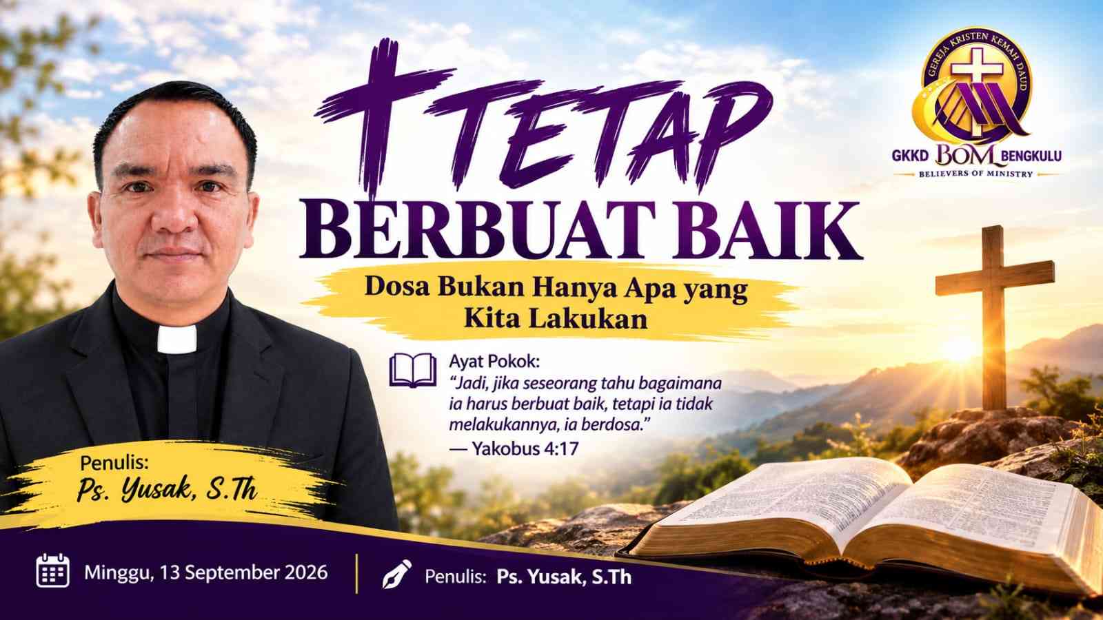 Ps. Yusak, S.Th